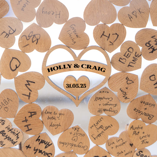 Personalised Alternative Wedding Guest Book