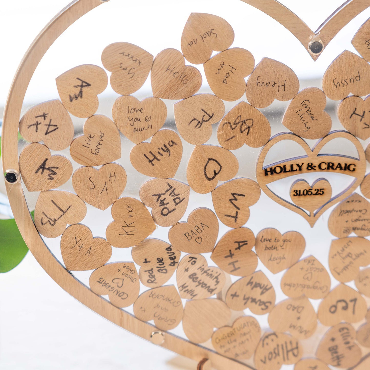 Personalised Alternative Wedding Guest Book