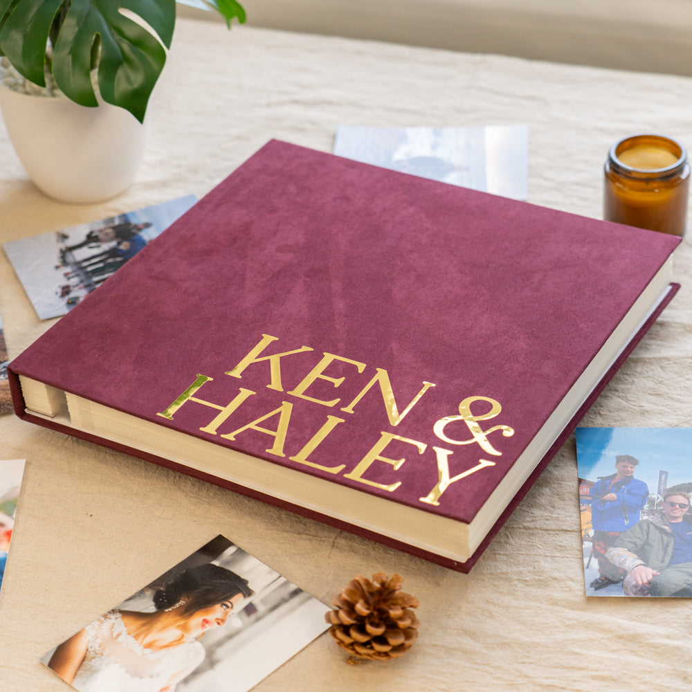 Extra Large Velvet Photo Album