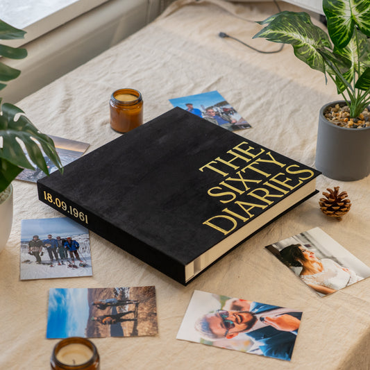 black velvet photo album