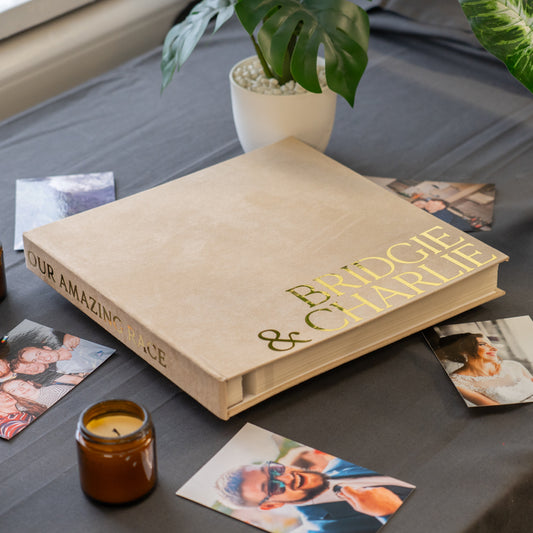 Extra Large Velvet Photo Album