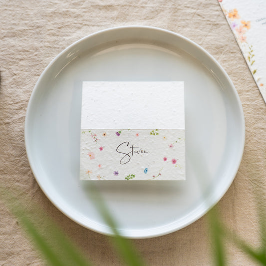Seeded Place Cards