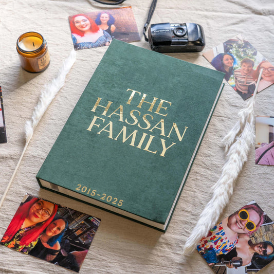 Extra Large Family Velvet Photo Album hold