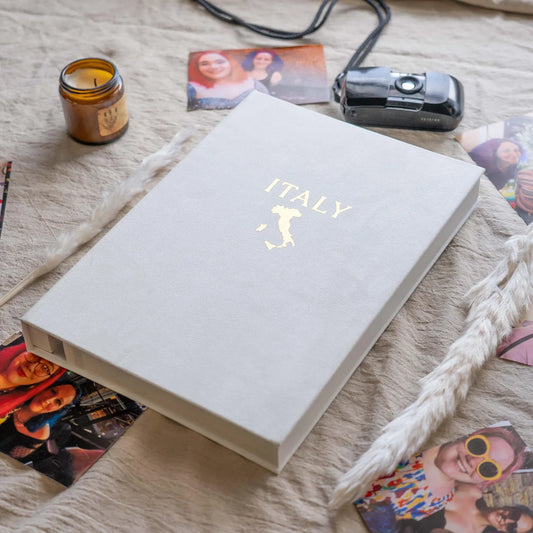 Extra Large Velvet Travel Photo Album