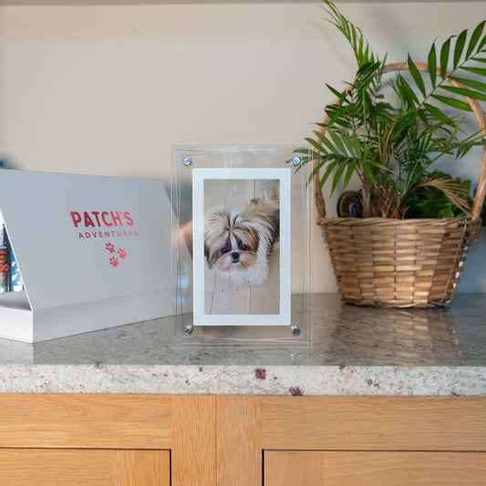 pet digital photo frame, pet photo frame, digital pet frame, pet picture frame, dog digital photo frame, cat digital photo frame, pet memory frame, pet photo slideshow frame, digital pet photo display, pet photo frame with slideshow, pet photo frame with music, pet memorial digital frame, digital frame for pet lovers, dog memory frame, cat memory frame, customizable pet digital frame, pet photo frame with wifi, pet digital picture album, interactive pet photo frame, pet digital frame with app.