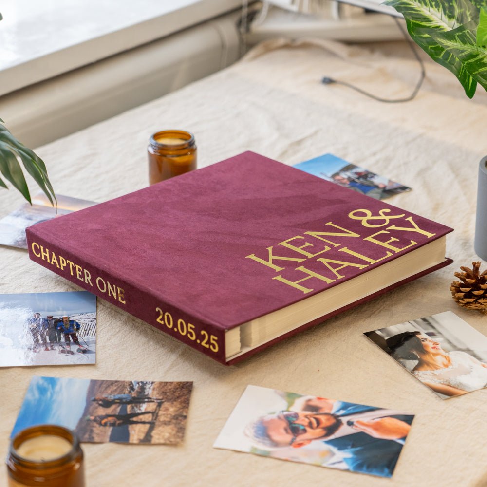 What's the difference between a flush mount and lay flat wedding album?