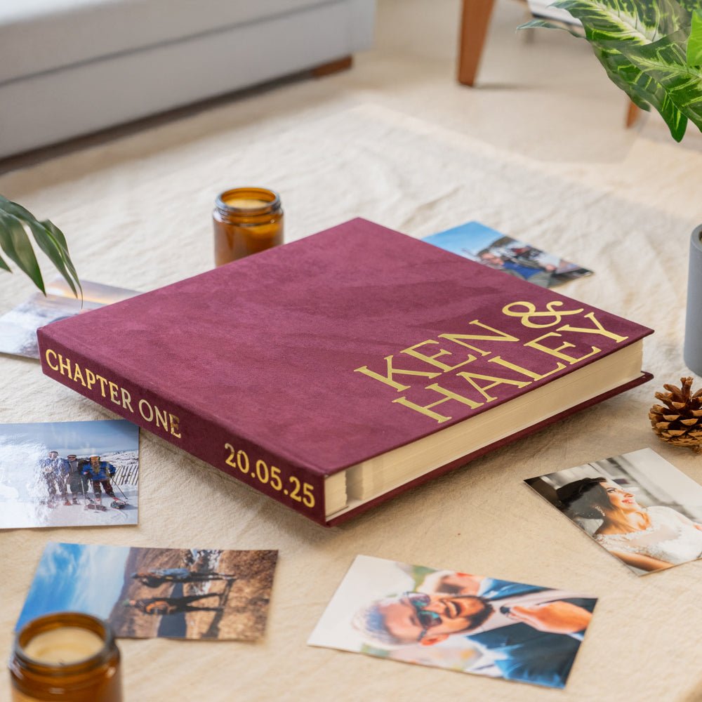 What are the best materials for wedding photo albums?