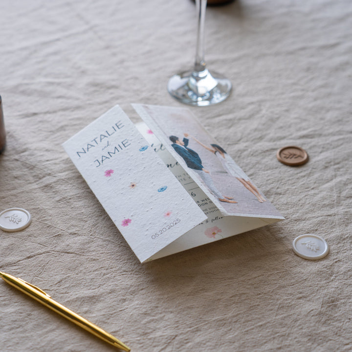 eco friendly wedding invitations