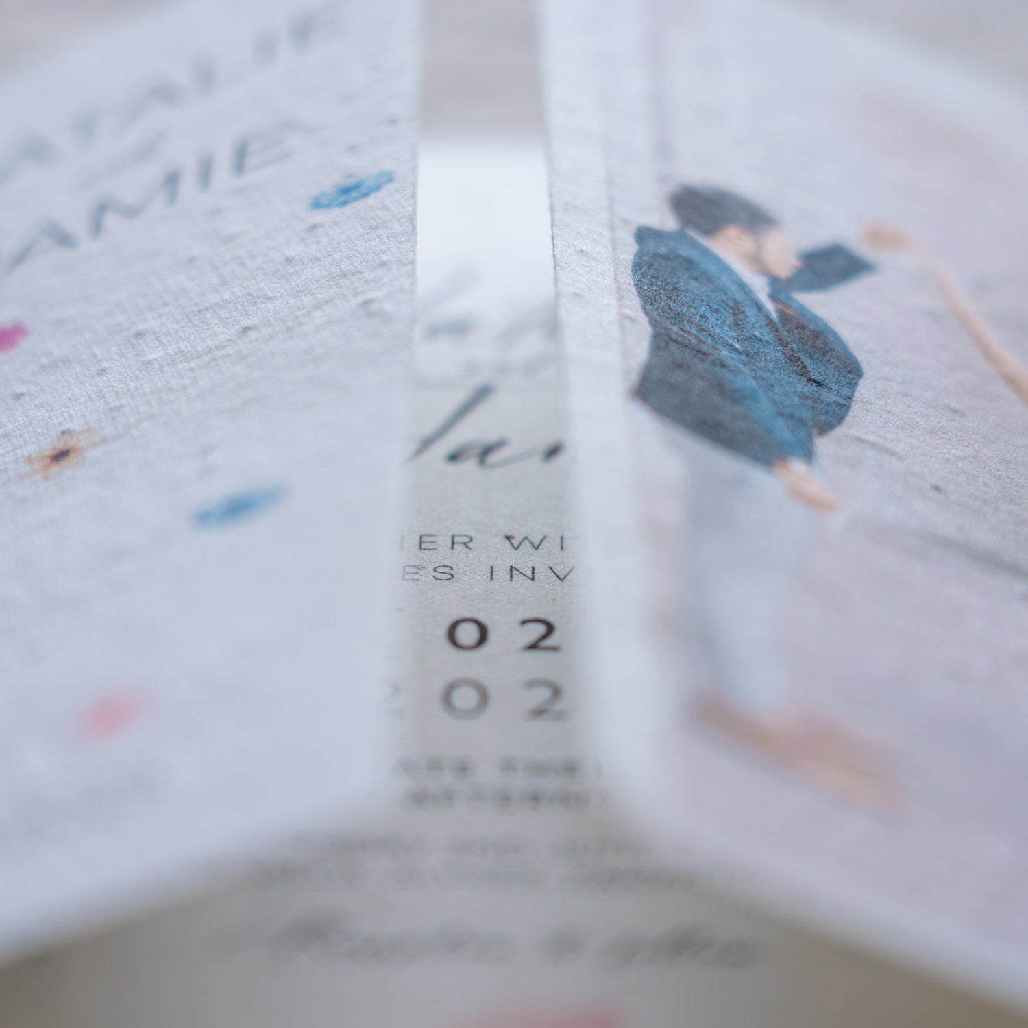 seed paper wedding invitations