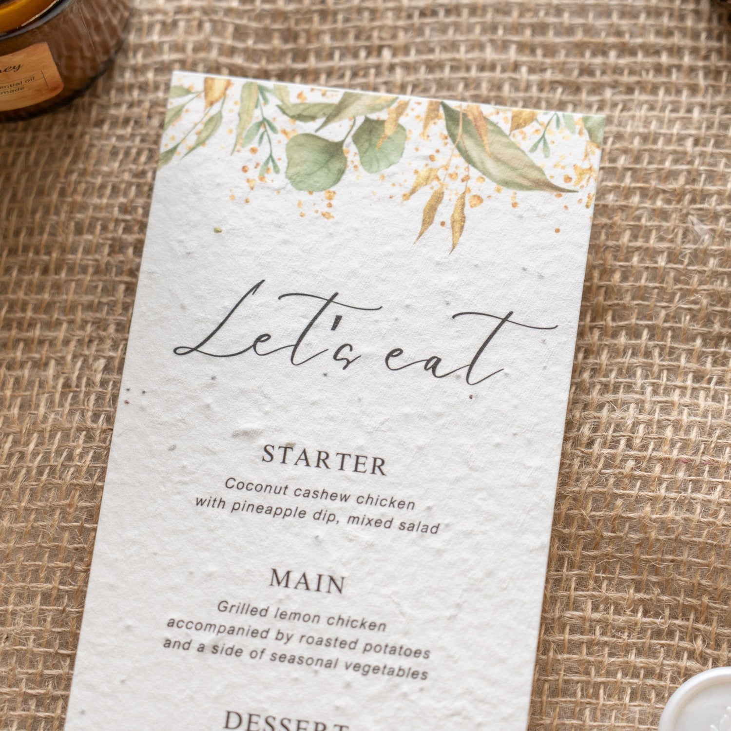 eco friendly wedding decorations