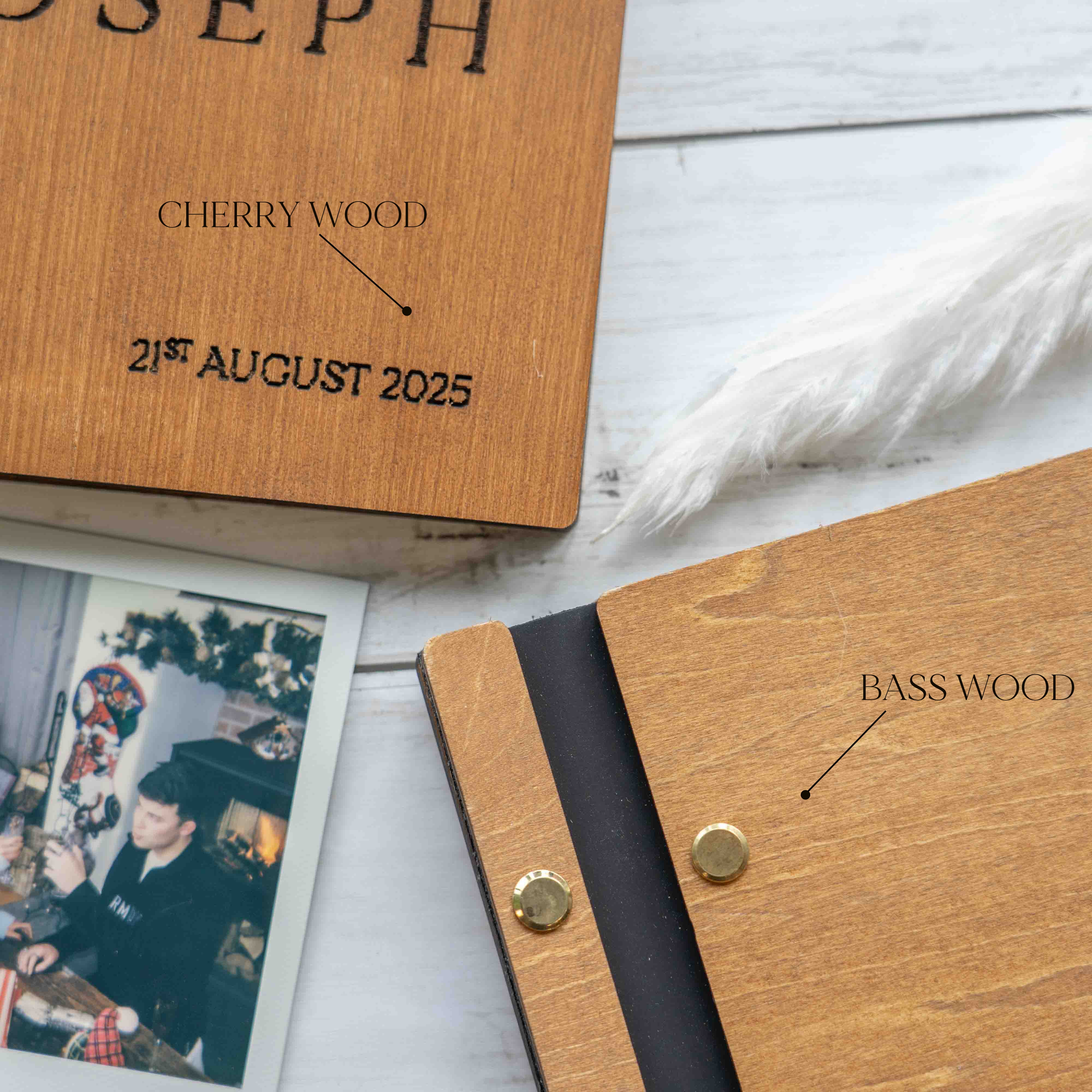 Wooden Adventure Scrapbook, Travel Notebook, Travel Scrapbook