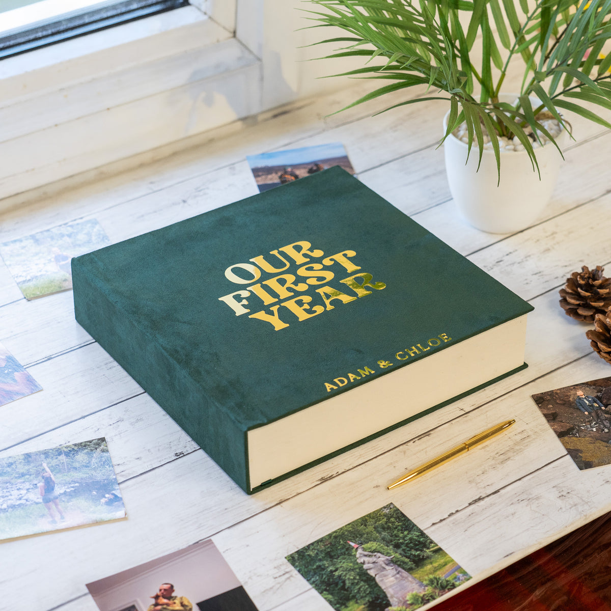 Sage Green 365 Slot Photo Album