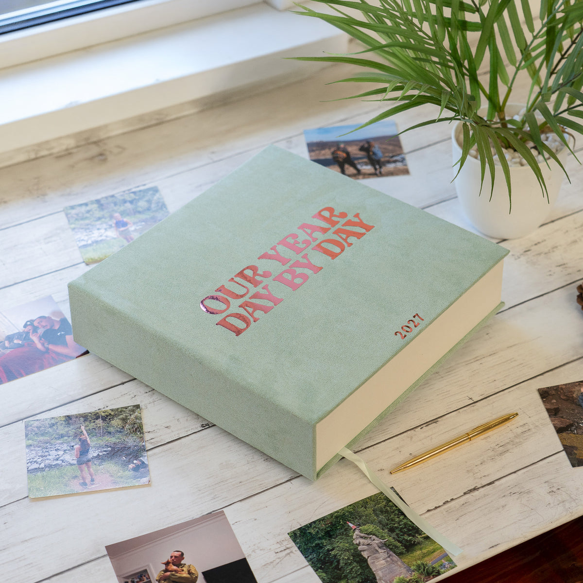 Sage Green 365 Slot Photo Album