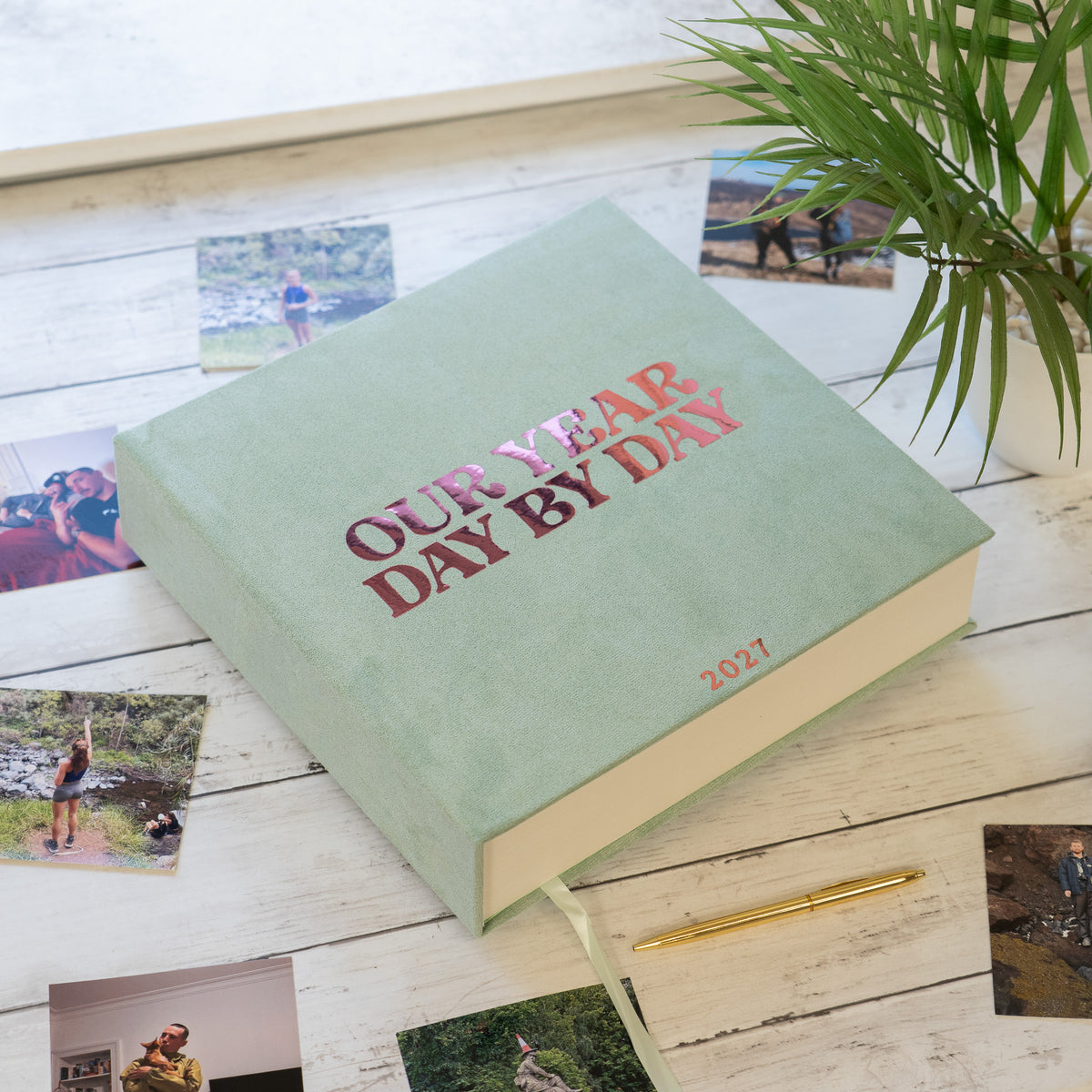 Sage Green 365 Slot Photo Album