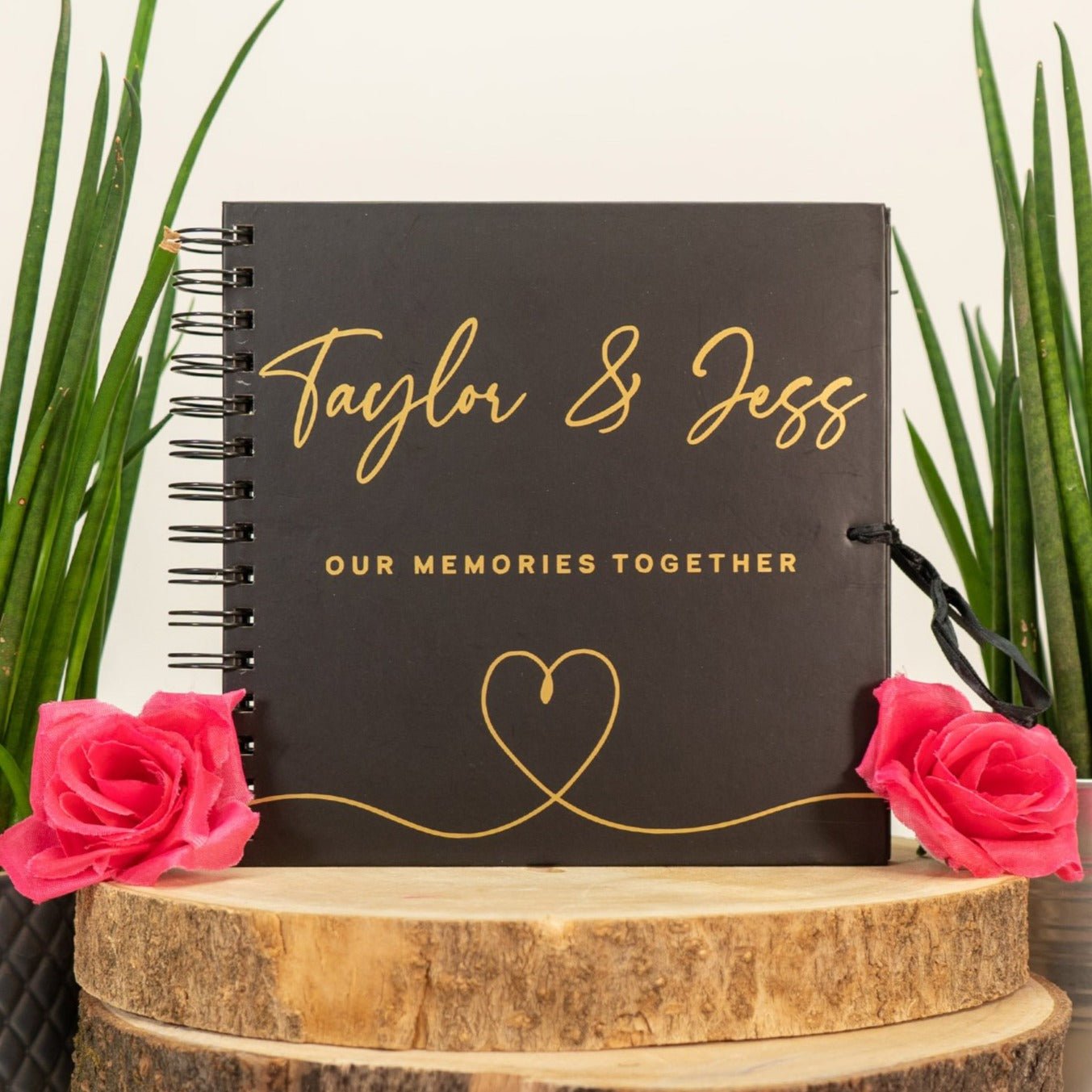 Our Memories Together Scrapbook - PeachandPearstudio