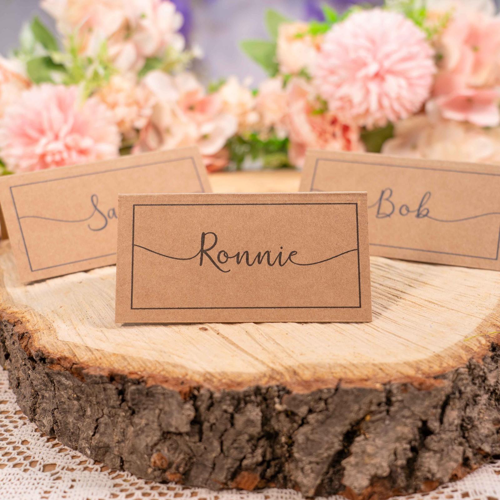 Kraft Brown Place Cards