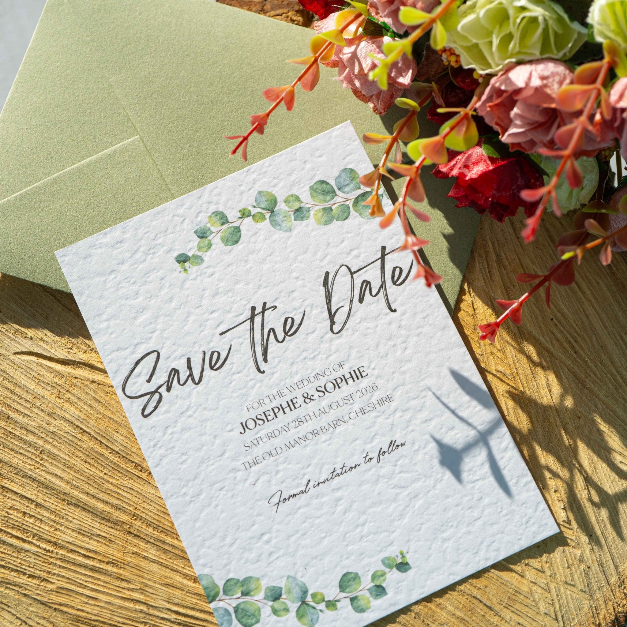 Eucalyptus Save The Date