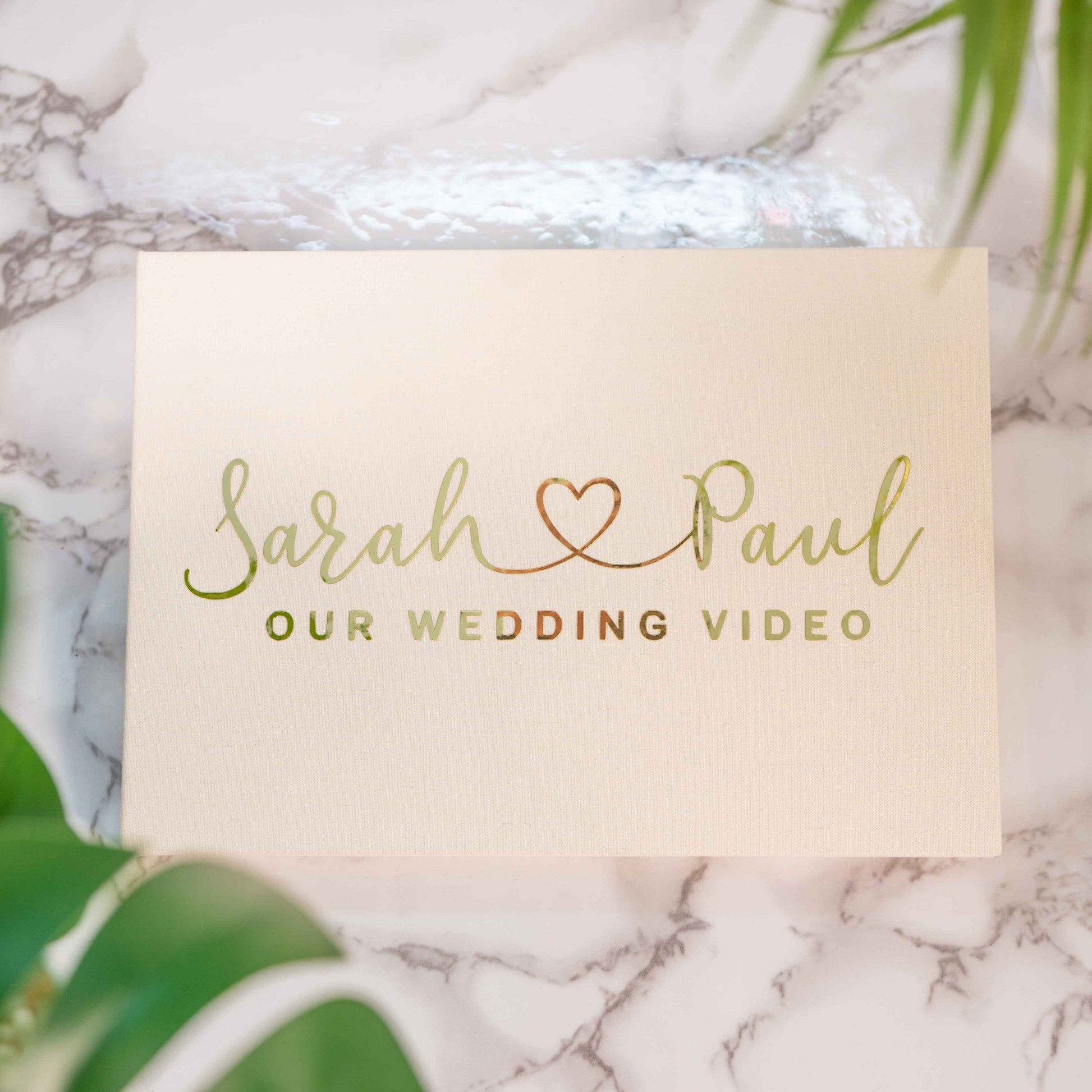 The Perfect Wedding Video Book, Wedding Book With Built In Screen, Wedding Movie, Linen Photo Book, Wedding Film Book, Wedding Gift