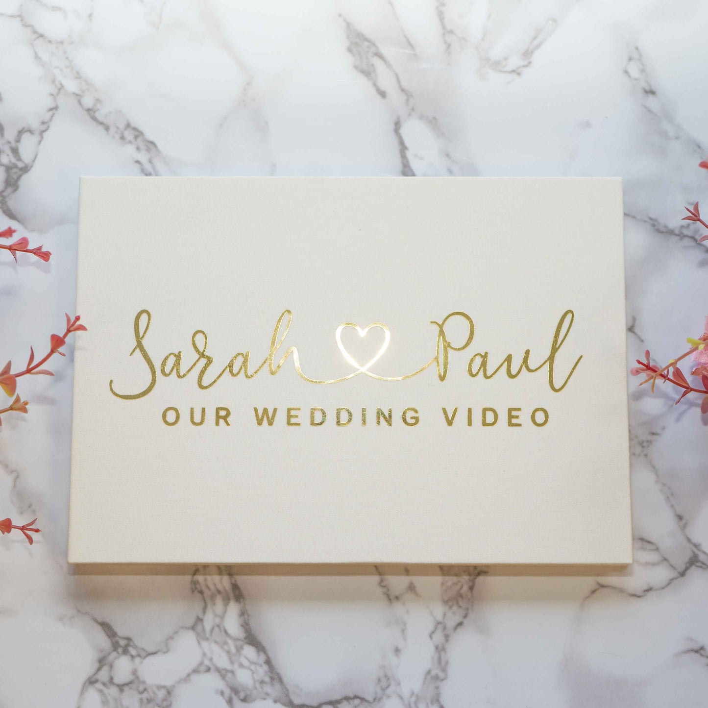 The Perfect Wedding Video Book, Wedding Book With Built In Screen, Wedding Movie, Linen Photo Book, Wedding Film Book, Wedding Gift