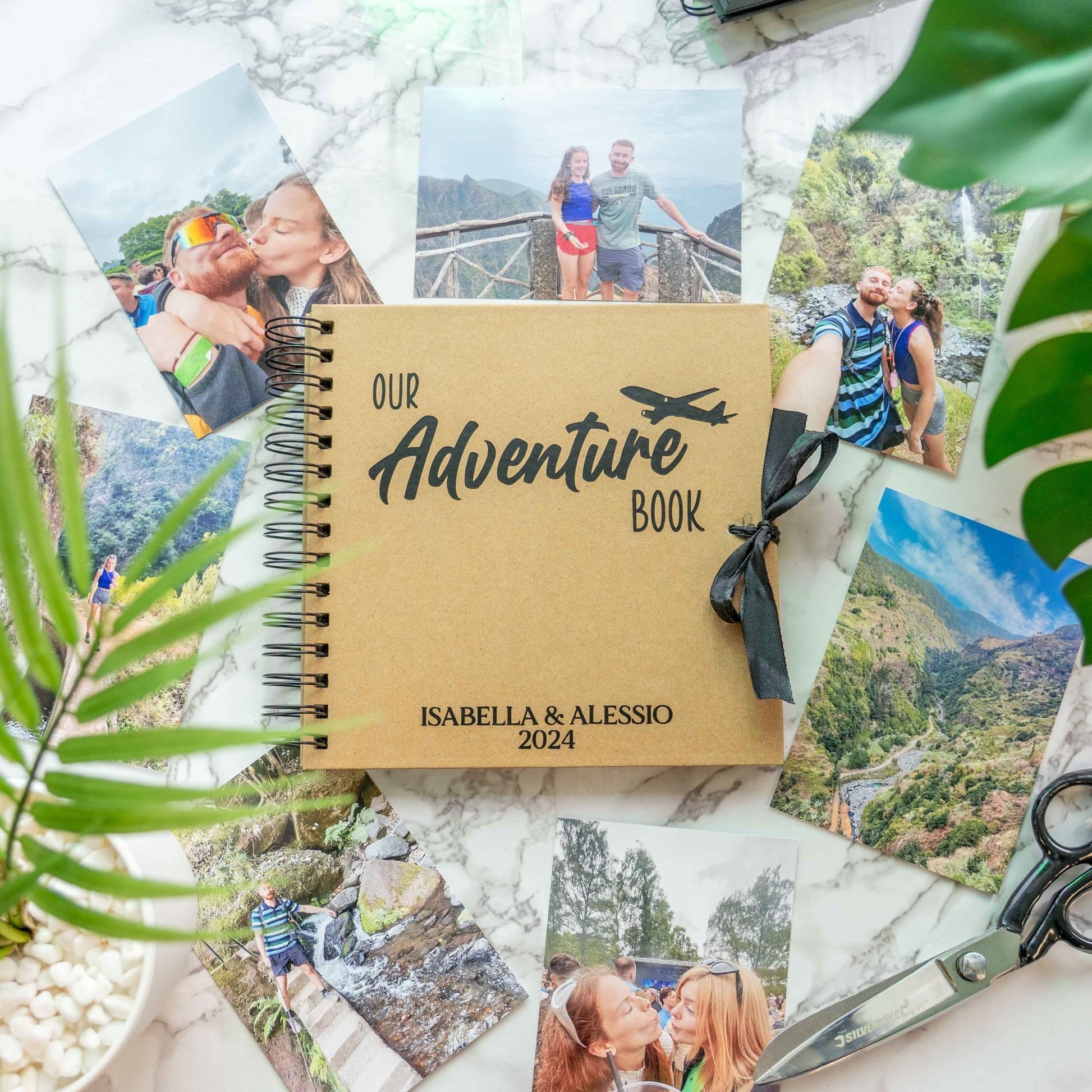 Our Adventure Book, Travel Scrapbook, Adventure Scrapbook, Couples Gift, Anniversary Gifts, Gift for Him, Photo Albums, Personalised Gift