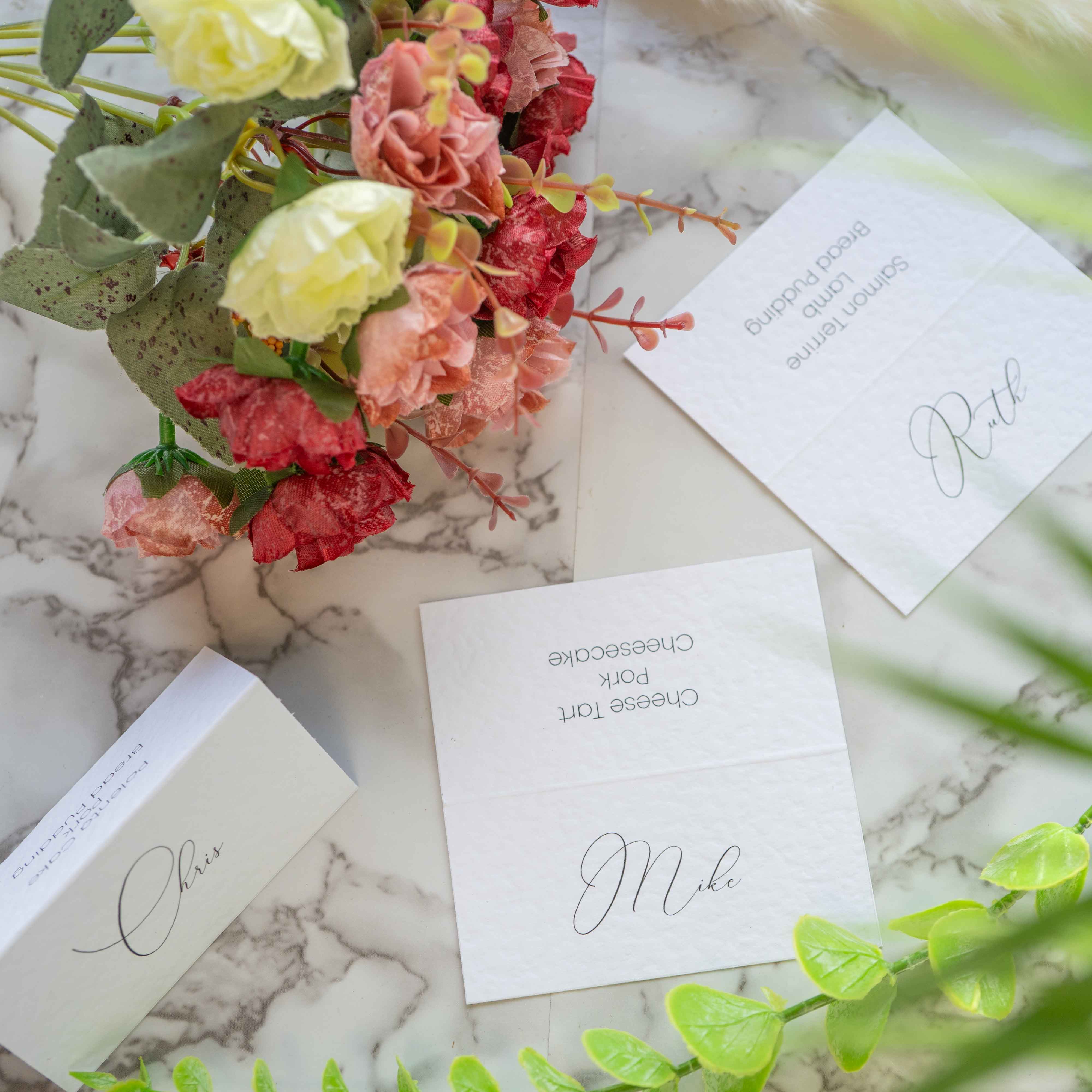 Table Place Cards, Settings Cards, Name Settings, Place Cards, Place Names, Wedding Names, Event Place Cards, Wedding Stationery