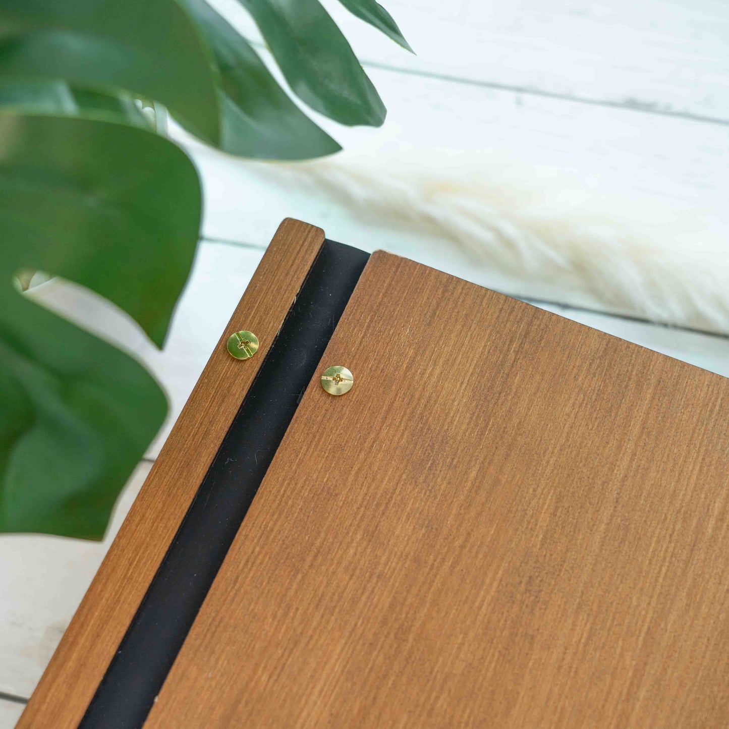 Wooden Guest Book