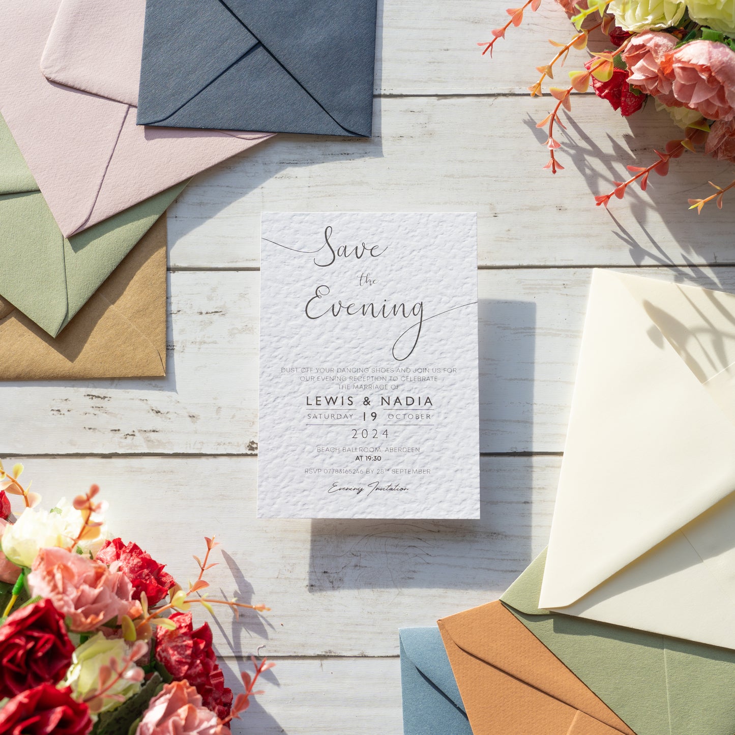 Save The Evening Invitation Card