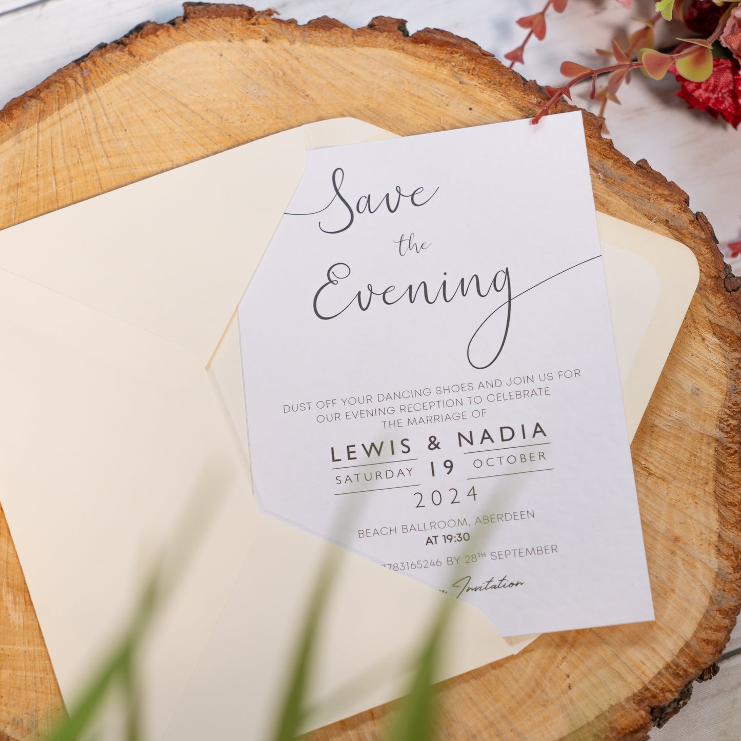 Save The Evening Invitation Card