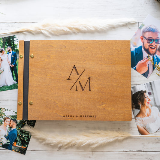 Wooden Guest Book