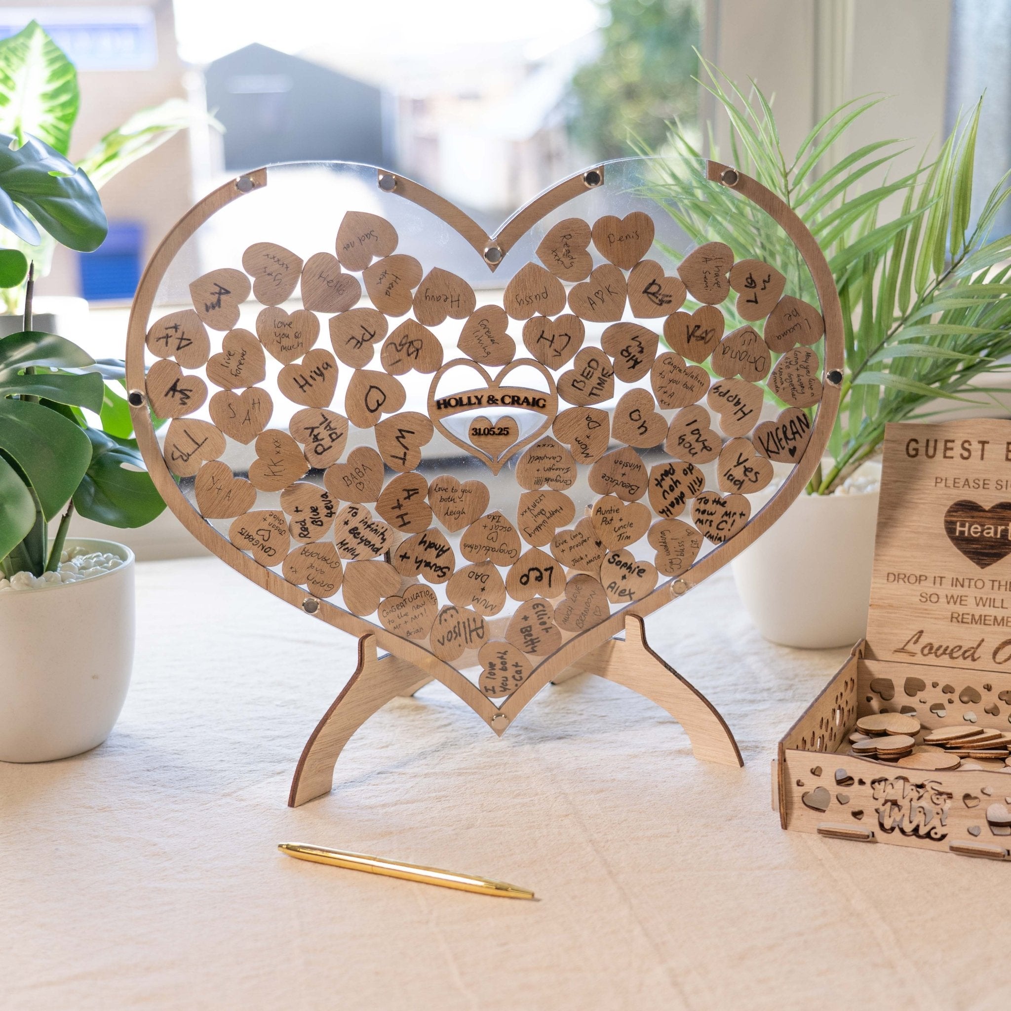 Personalised Alternative Wedding Guest Book