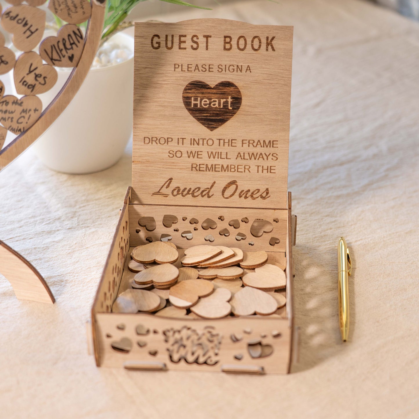 Personalised Alternative Wedding Guest Book