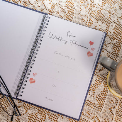 Gloss White Wedding Planner - PeachandPearstudio
