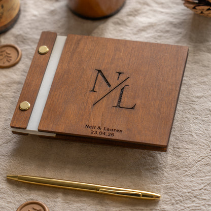 Wedding Wooden Vow Books