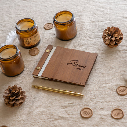 Wedding Wooden Vow Books