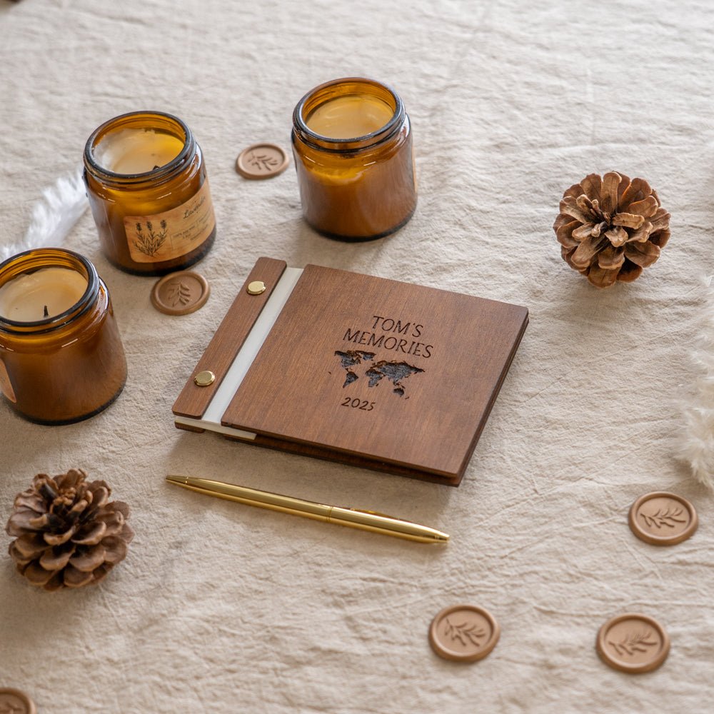 Adventure Polaroid Wooden Book