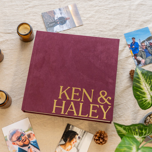 Extra Large Velvet Photo Album