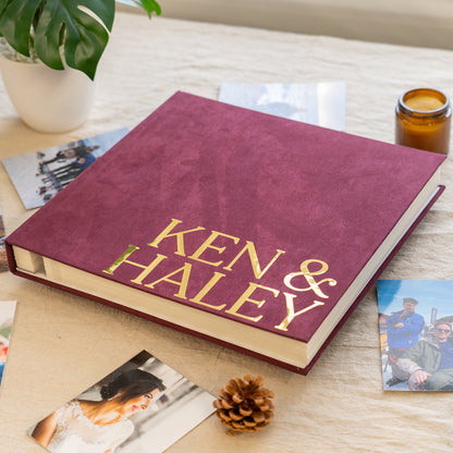 Extra Large Velvet Photo Album