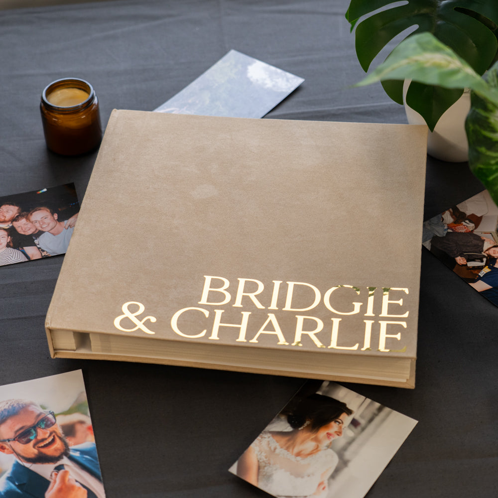 Extra Large Velvet Photo Album