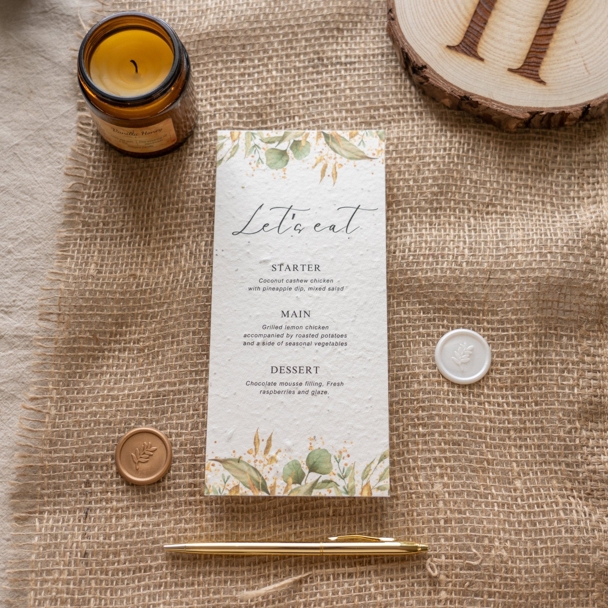 seeded wedding menus, plantable wedding menus, eco friendly wedding menus, biodegradable wedding menus, seeded paper menus, sustainable wedding stationery, wildflower seeded menus, eco wedding menus, zero waste wedding menus, green wedding ideas, rustic wedding menus, floral seeded menus, plantable paper menus, compostable wedding menus, eco conscious wedding stationery