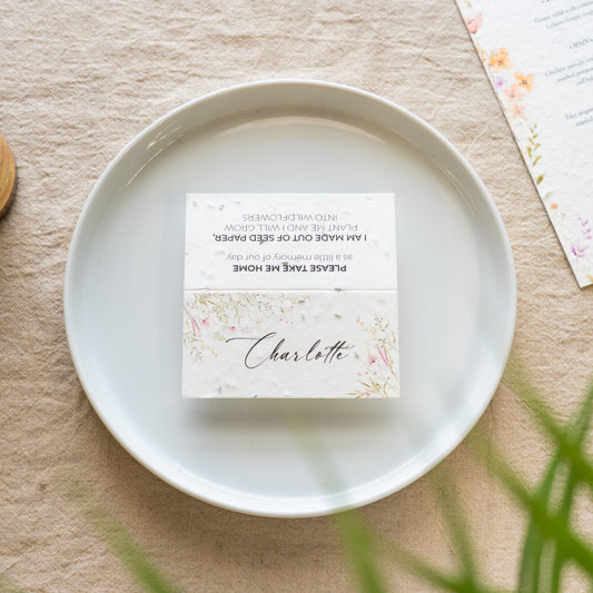 Seeded Place Cards