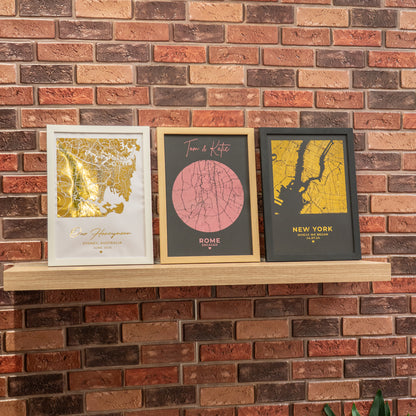 Gold Foil Printing | Gold Foil Embossed Printing | Love Map