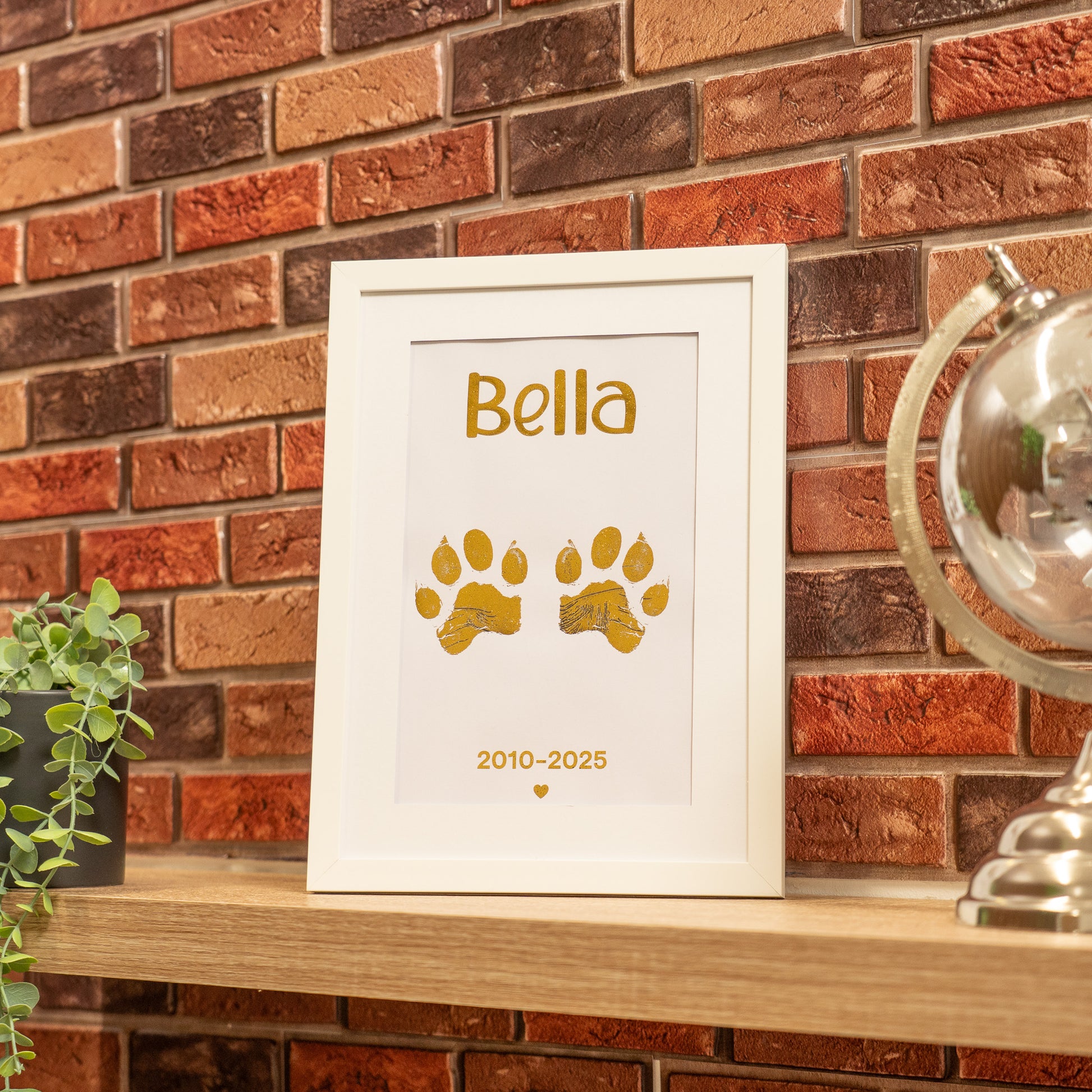 dog paw prints