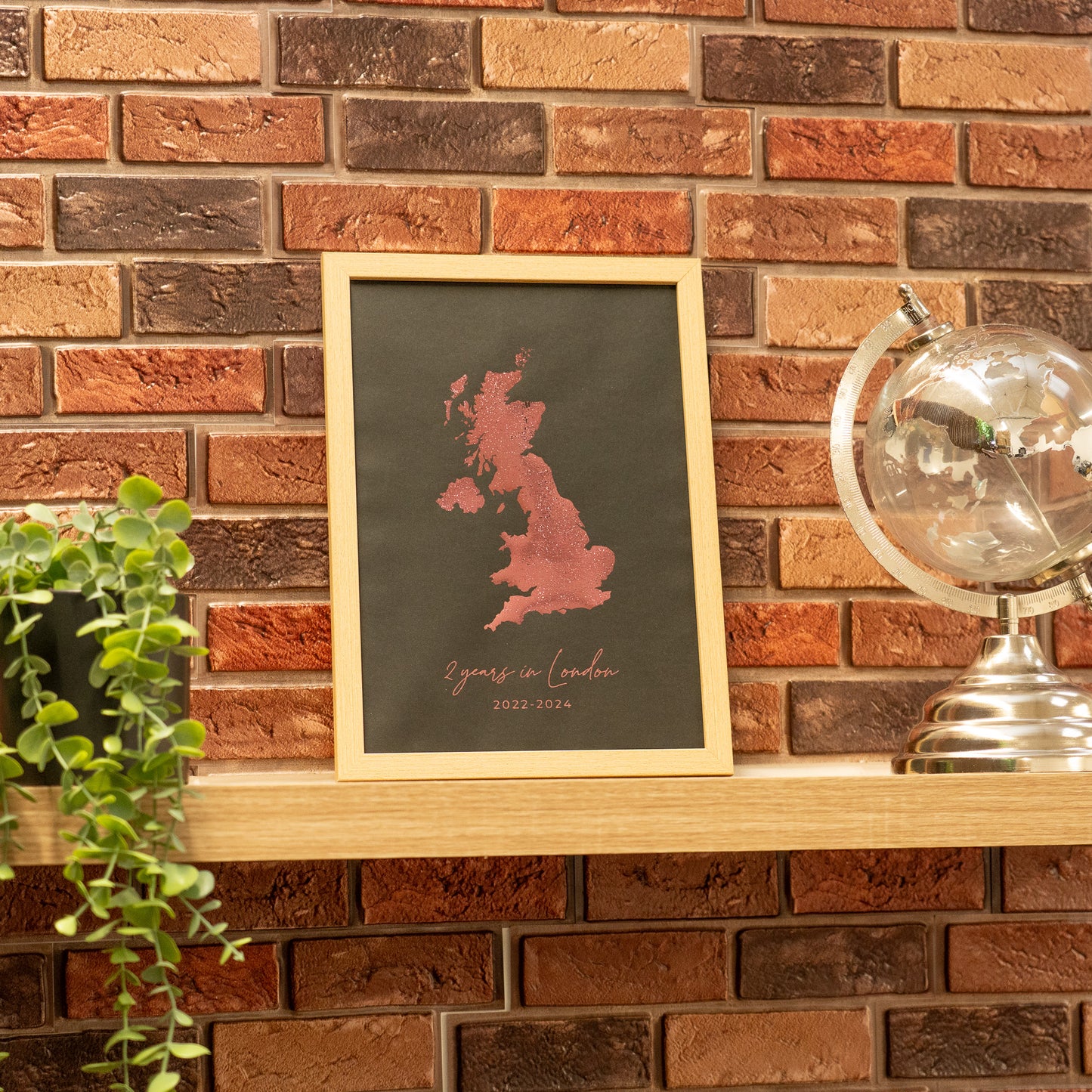 map print frame
