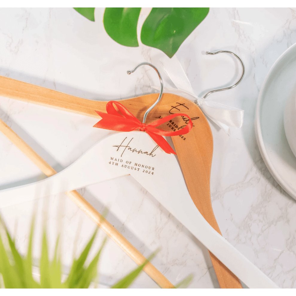 Engraved Wedding Hangers