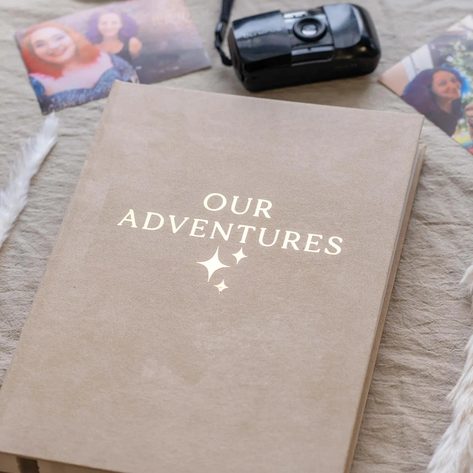 Extra Large Velvet Travel Photo Album
