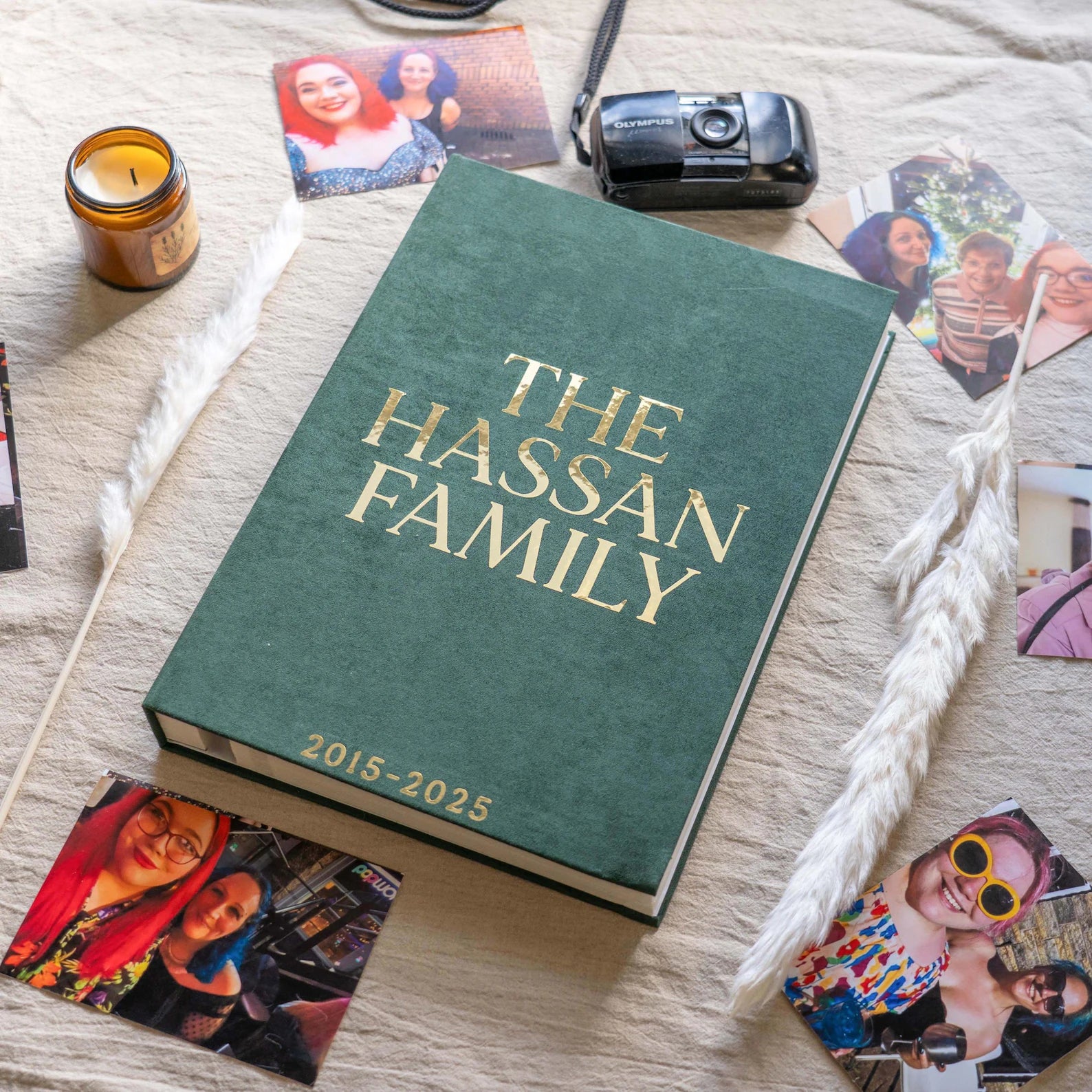 Extra Large Family Velvet Photo Album hold