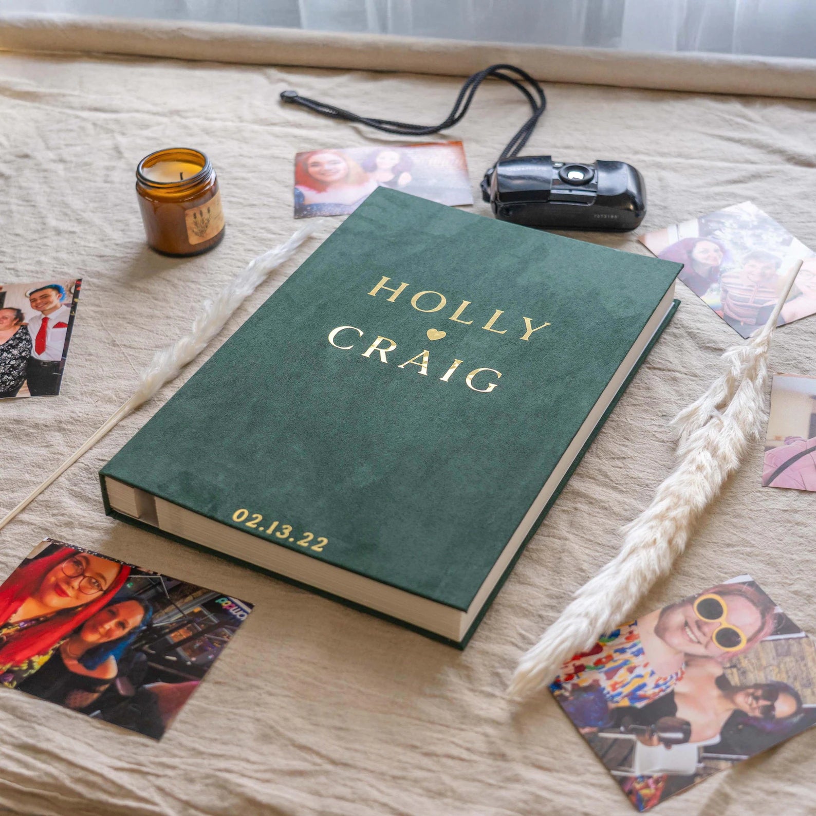 Extra Large Family Velvet Photo Album hold