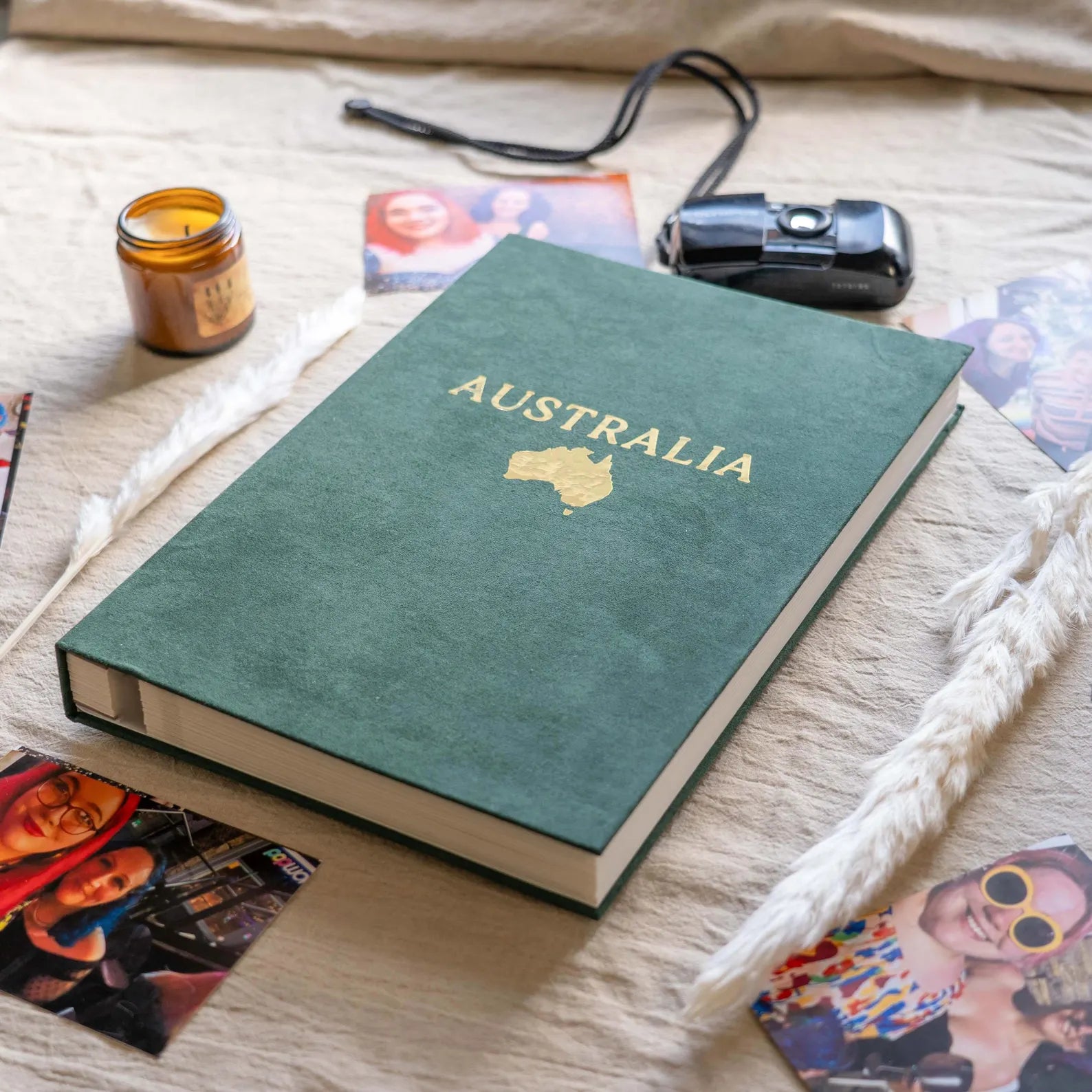 Extra Large Velvet Travel Photo Album