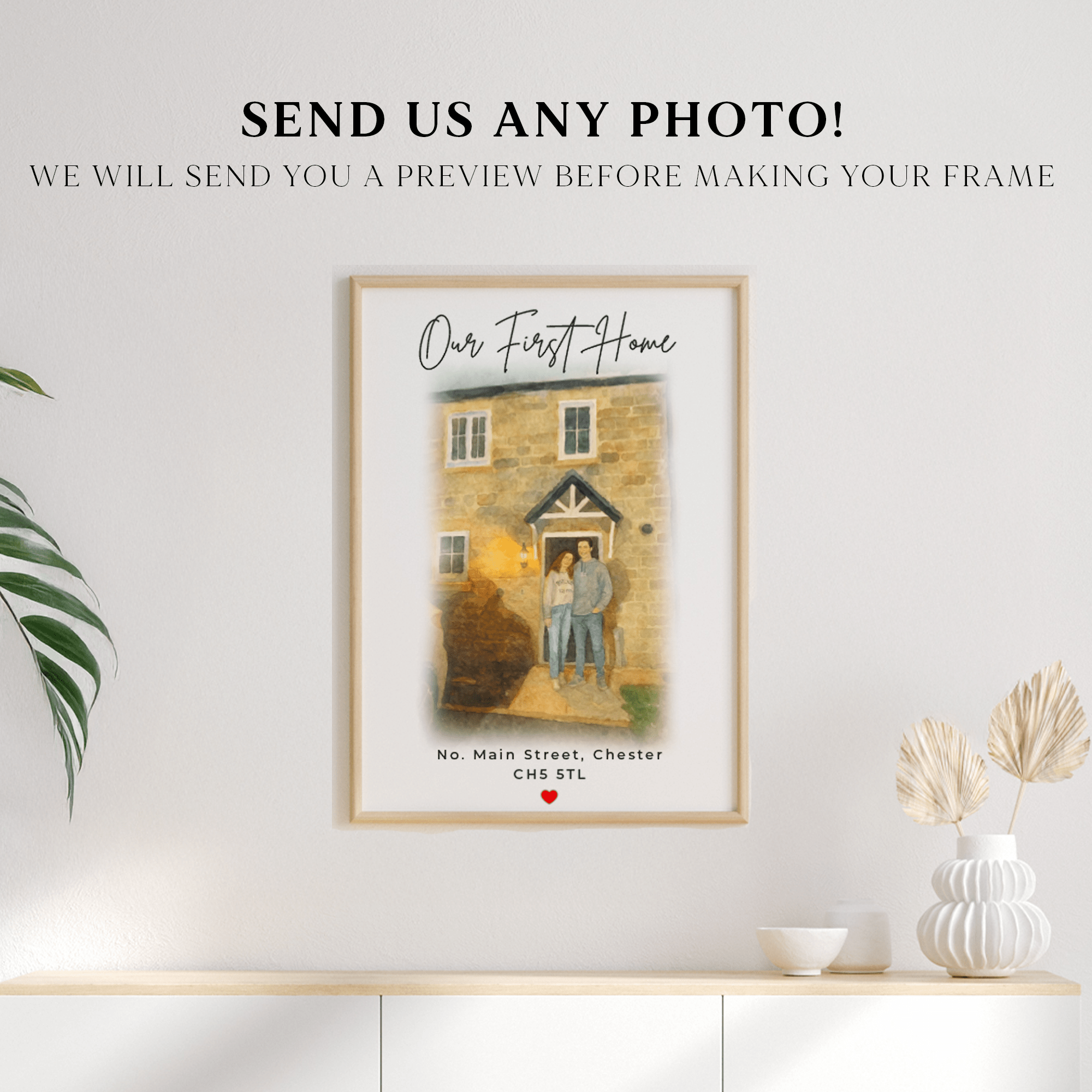 first home photo frame, new home photo frame, personalised first home frame, custom new home gift, housewarming photo frame, new house photo frame, home sweet home frame, personalised house gift, our first home frame, first house picture frame, engraved new home frame, custom address photo frame, new home decor frame, first home keepsake, personalised home decor