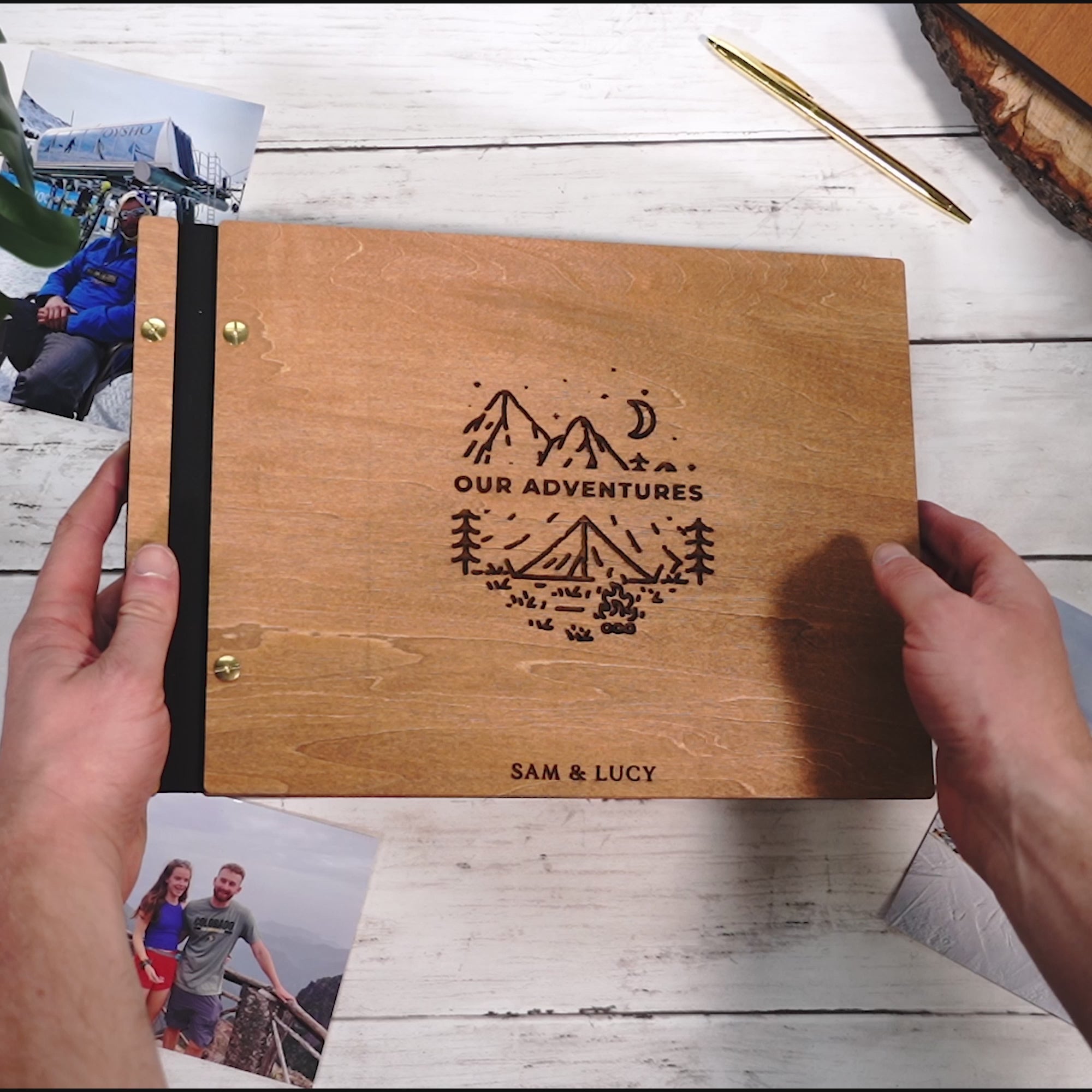 Load video: wood travel book, wooden travel journal, eco-friendly travel book, wood-bound travel log, sustainable travel diary, wooden travel notebook, handcrafted wood travel book, unique travel journal, nature-themed travel book, travel adventure journal, rustic travel logbook, personalized wood travel book, travel memory book, wooden adventure journal, nature travel writing, custom wood travel journal, eco-conscious travel notebook, minimalist travel book, organic travel journal, nature-inspired travel diary, wooden